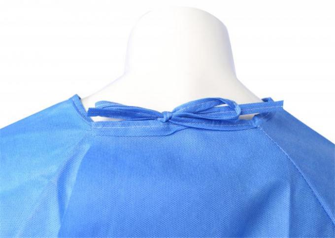 반대로 혈액 처분할 수 있는 작동 가운, Breathable 처분할 수 있는 장벽 가운