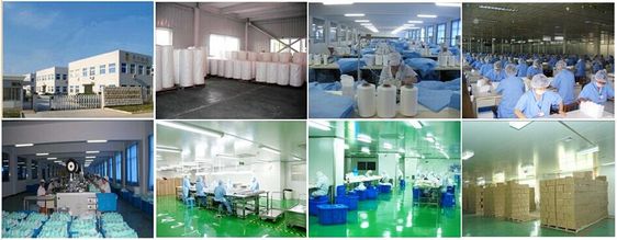 불침투성 처분할 수 있는 노란 고립은 찬성된 세륨 ISO 9001를 가운을 입습니다