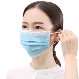 완벽한 처분할 수 있는 먼지 입 가면 비 길쌈된 3개의 층 가면 항균제