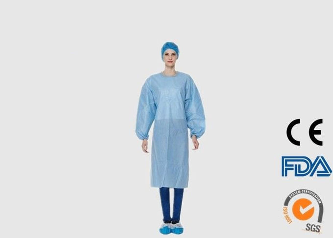 의학/병원을 위한 처분할 수 있는 외과용 가운 주문 크기 각종 색깔
