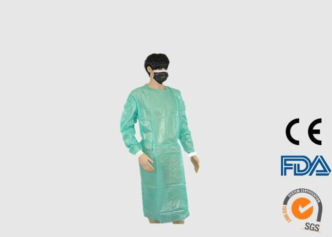 처분할 수 있는 의학 고립은 치과/실험실을 위한 액체 저항을 가운을 입습니다