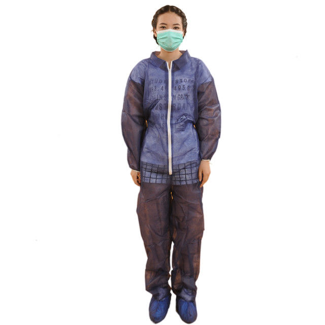 두건, 경량 Breathable 작업복 없는 S-3XL 비 길쌈된 외과용 가운